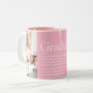 Caneca De Café Em Dois Tons Definição de Graduada Foto Moderna Rosa Feminina