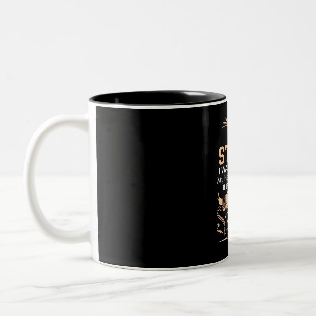 Caneca De Café Em Dois Tons Definição de Nome da Rapariga Stella (Esquerda)