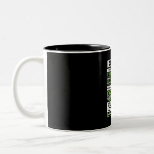 Caneca De Café Em Dois Tons Definição de Nome de Rapariga Evie