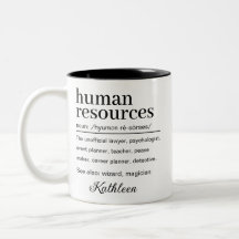 Definição Divertida de Recursos Humanos Personaliz