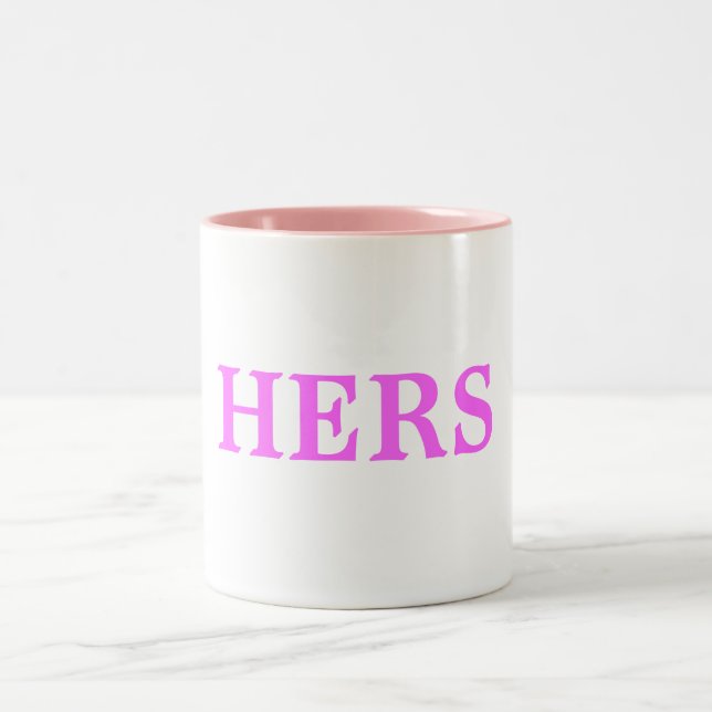 CANECA DE CAFÉ EM DOIS TONS DELA (Centro)