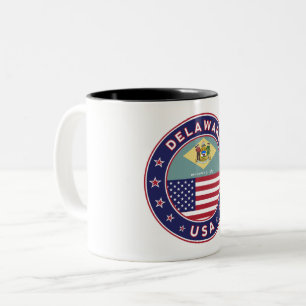 Caneca De Café Em Dois Tons Delaware