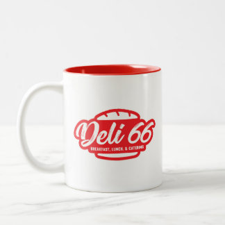 Caneca De Café Em Dois Tons Deli 66 Mascot Mug