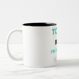 Caneca De Café Em Dois Tons Dente, diga-se que sou o melhor DDS 2