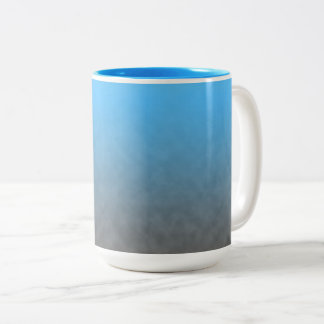 Caneca De Café Em Dois Tons Deriva Sobre Dunas