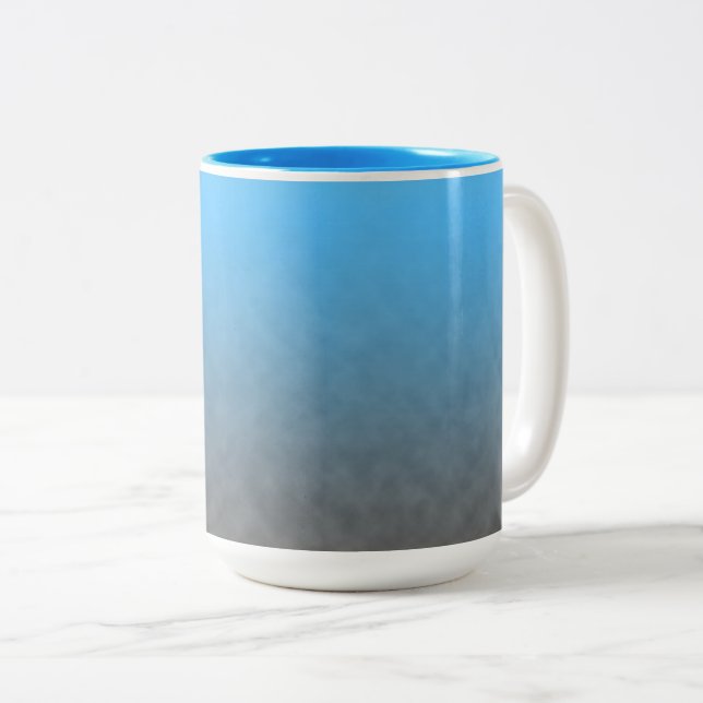 Caneca De Café Em Dois Tons Deriva Sobre Dunas (Frente Esquerda)