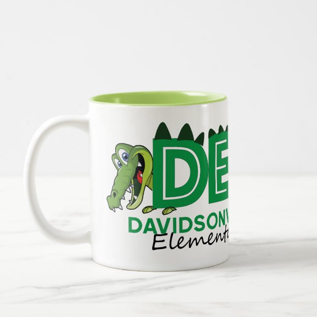 Caneca De Café Em Dois Tons DES - Gator Gear Mug (Esquerda)