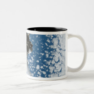 Caneca De Café Em Dois Tons Descoberta 8 do vaivém espacial