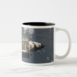 Caneca De Café Em Dois Tons Descoberta de Shuttle de Espaço 5