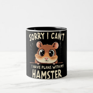 Caneca De Café Em Dois Tons Desculpe, não posso