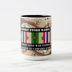 CANECA DE CAFÉ EM DOIS TONS DESERME STORM MARINE 3 STARS MUG