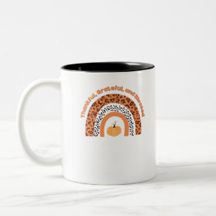 Caneca De Café Em Dois Tons Design de abóbora