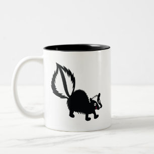 Caneca De Café Em Dois Tons Design de Arte Impressa, Bastante Bastante Besteir