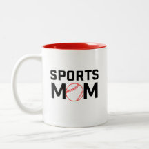 Design de Baseball de Mãe Esportiva