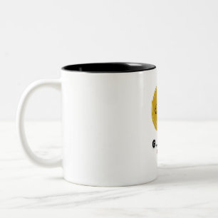 Caneca De Café Em Dois Tons Design de T-Shirt GOAT da maior parte do tempo