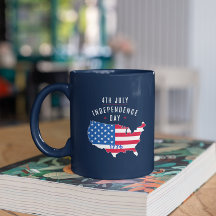 design do Dia da Independência em 4 de JULHO