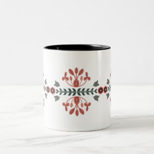 Caneca De Café Em Dois Tons Design escandinavo