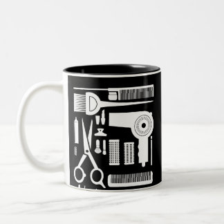 Caneca De Café Em Dois Tons Design para estilistas, Hardressers do
