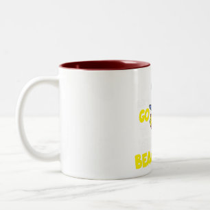 Caneca De Café Em Dois Tons Design PNG e SVG de Tubarão de Verão Divertido par