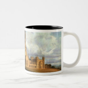 Caneca De Café Em Dois Tons Design projetado para a abadia de Fonthill,
