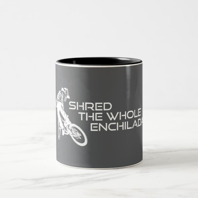 Caneca De Café Em Dois Tons Desmontar Toda a Enchilada Moab Utah (Centro)