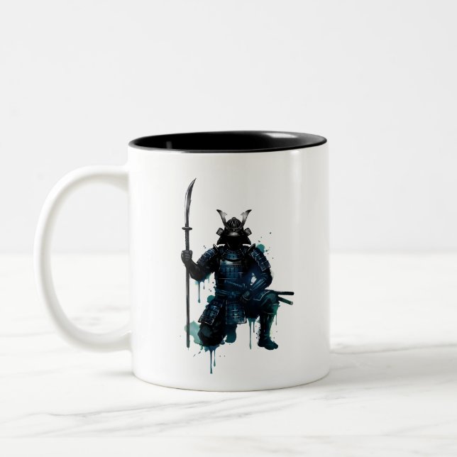 Caneca De Café Em Dois Tons - Despierta tu espíritu con cada sorbo (Esquerda)