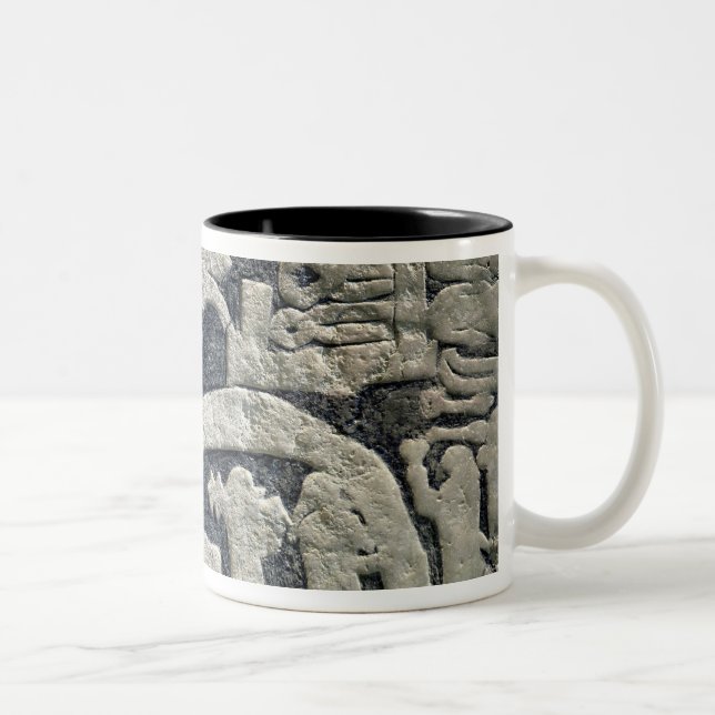 Caneca De Café Em Dois Tons Detalhe da legenda de Valhalla (Direita)