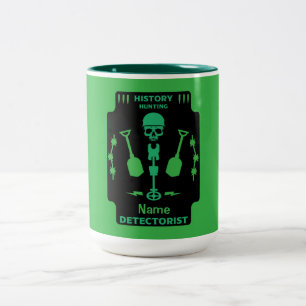 Caneca De Café Em Dois Tons Detectores de detecção de metais