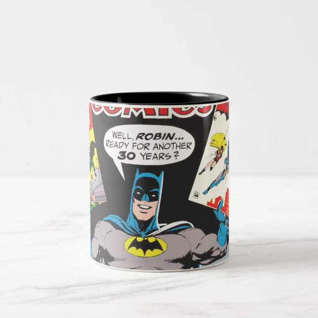 Caneca De Café Em Dois Tons Detetive História em quadrinhos nº 387 (Centro)