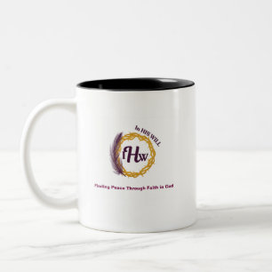 Caneca De Café Em Dois Tons Deus Faz Uma Maneira Onde Não Há Forma