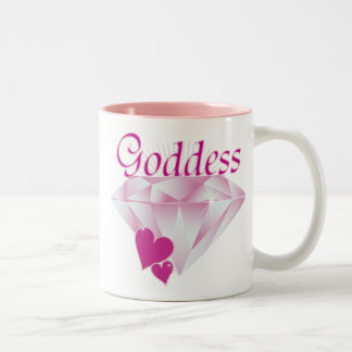 Caneca De Café Em Dois Tons Deusa