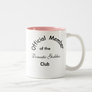 Caneca De Café Em Dois Tons Deusa doméstica