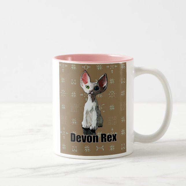 Caneca De Café Em Dois Tons Devon branco Rex (Direita)