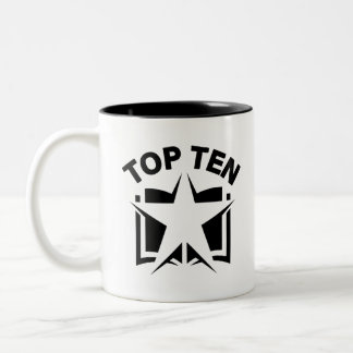Caneca De Café Em Dois Tons Dez livros principais