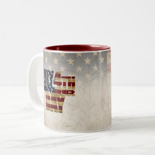 Caneca De Café Em Dois Tons Dia da Independência 1.0 2020