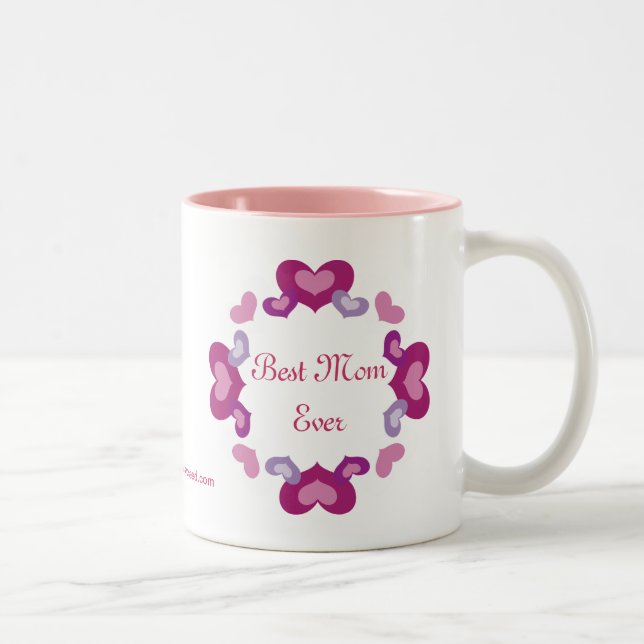 Caneca De Café Em Dois Tons Dia de as mães (Direita)