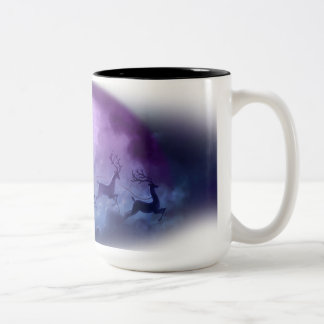 Caneca De Café Em Dois Tons Dia de Natal