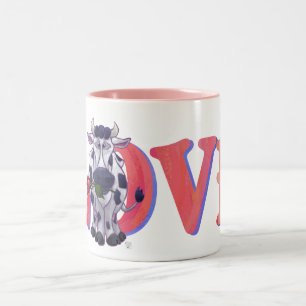 Caneca De Café Em Dois Tons Dia de os namorados
