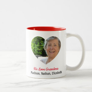 Caneca De Café Em Dois Tons Dia de os namorados Personalizado de Fotografia Av