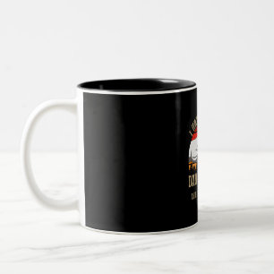 Caneca De Café Em Dois Tons Dia de os pais Tenho Dois Pais De Títulos E Papa