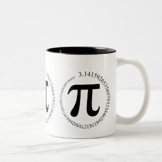 Caneca De Café Em Dois Tons Dia de Pi (ISM)