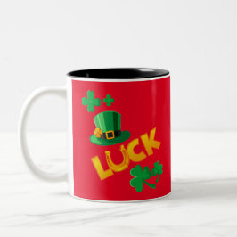CANECA DE CAFÉ EM DOIS TONS DIA DE SÃO PATRÍCIO