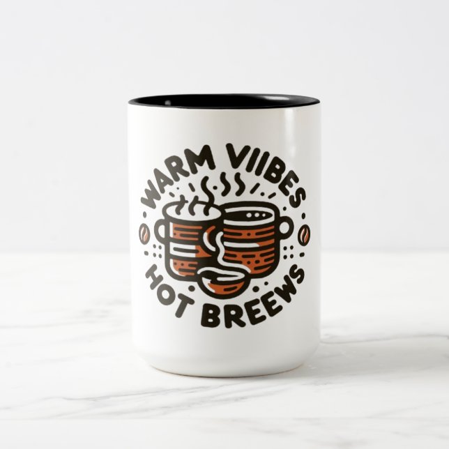 Caneca De Café Em Dois Tons Dia do Café (Centro)