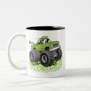 Caneca De Café Em Dois Tons Dia dos Meninos de São Patrício de Crianças Caminh