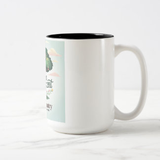 Caneca De Café Em Dois Tons Dia Mundial do Ambiente Mug 2025