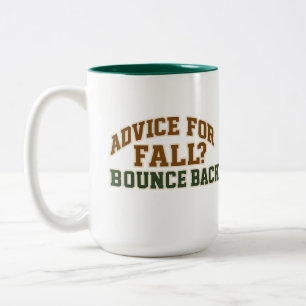 Caneca De Café Em Dois Tons Dicas para Design de Rebote de Outono