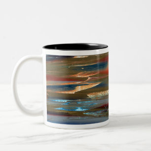 Caneca De Café Em Dois Tons Dificuldades técnicas