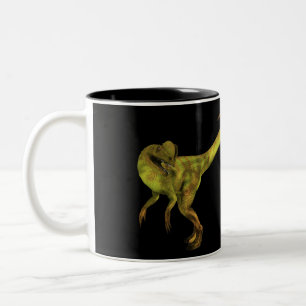 Caneca De Café Em Dois Tons Dilophossauro