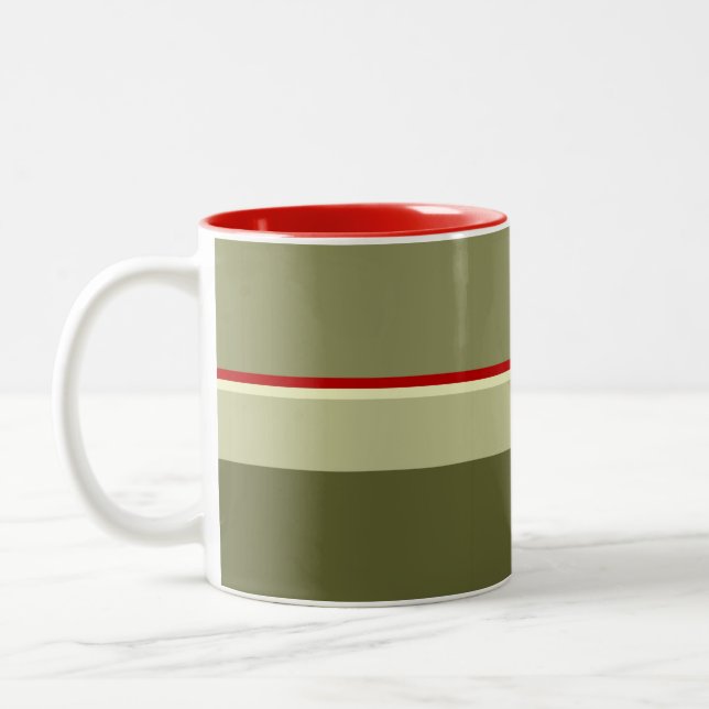 Caneca De Café Em Dois Tons Dinheiro de Sangue (Esquerda)