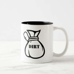 Caneca De Café Em Dois Tons Dirtbag Climber